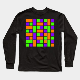 Spooky Rectangles Long Sleeve T-Shirt